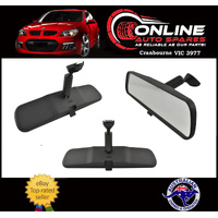 Universal Black 10" Day/Night Interior Rear View Mirror Assembly 