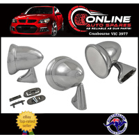 Left Hand Door Mirror Bullet Head suits MGB Midget Mini Austin Morris
