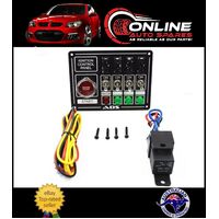 ADS Racing Switch Panel Race Car Ignition Accessory Engine Start 4 switch lights