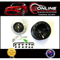 Autotecnica steering wheel boss mounting kit for Jeep Wrangler 1984 onward