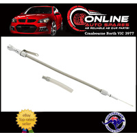 Polished Billet Flexible Engine Oil Dipstick GM LS LS1 LS2 LSX V8 dip stick