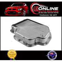 Polished Aluminium TH400 Automatic Transmission Pan - Finned auto fluid sump