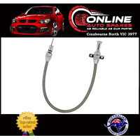 Billet Flexible Transmission Dipstick fit Ford C-6 Firewall Mount dip stick