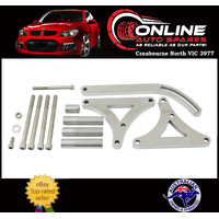 Polished Aluminium Alternator Bracket Holden V8 253 308 LH Passenger Low Mount