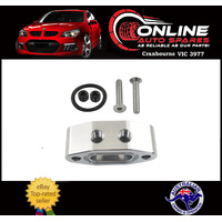 LS V8 Oil Pressure Sensor Adaptor Port & Dual 1/8 NPT Out LS1 LSX LS2 LS3