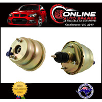 Universal Power Brake Booster 7 Inch Dual Diaphragm ZINC - Street Rod Hot Rod