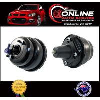 Universal Power Brake Booster 7 Inch Dual Diaphragm BLACK - Street Rod Hot Rod