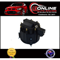 Replacement HEI Distributor Cap suits V8 Chev Ford Chrysler - Black  dizzy