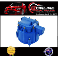 Replacement HEI Distributor Cap suits V8 Chev Ford Chrysler - Blue   dizzy