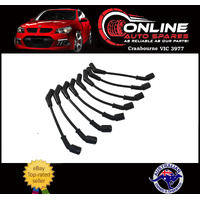 8.5mm 9" GM V8 LS LSX LT Ignition Wires with 135 Degree Plug Boots - Black