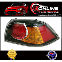 Black Taillight RIGHT fit Mitsubishi Lancer CJ CF Sedan 9/07-7/17 tail light    lamp