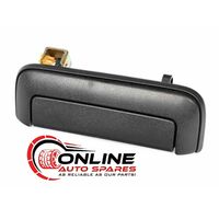 Front Door Handle RIGHT fit Mitsubishi Triton MK 96-06 Black rh drivers grab