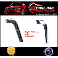 Front Bumper Bar Chrome Mould RIGHT fit Mitsubishi Pajero NX 14-20 NEW plastic