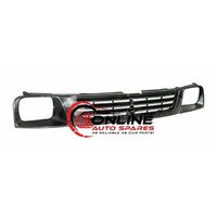 Front Grille fit Mitsubishi Triton MK 10/96~01 Gloss Black grill plastic