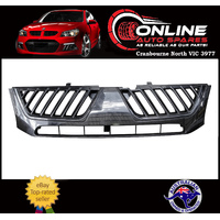 Black Grille fit Mitsubishi Triton MK 9/04-6/06 upper grill plastic