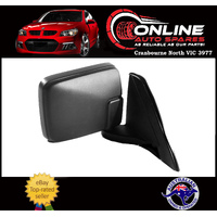 Door Mirror RIGHT fit Mitsubishi Triton MK 96-06 Sail Mount All Black rear view