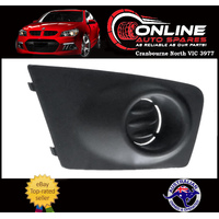 Fog Light BLANK /Cover RIGHT fit Mitsubishi Triton MN 09-15 BLACK plastic grille