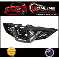 Grille fit Nissan Qashqai J11 6/14-9/17 NON Camera Type plastic grille trim