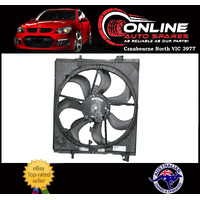 Radiator Fan Assembly fit Nissan Qashqai J11 6/14-9/17 1.6L R9M 4CYL T/ Diesel