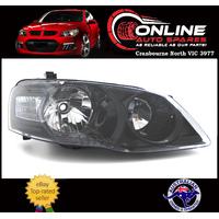 Headlight RIGHT Black fit Ford Falcon BF S2 10/06-4/2008 rh head light lamp