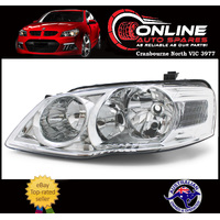 Headlight LEFT Chrome fit Ford BF S2 10/06-4/2008 lh head light lamp