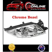 RH Right Hand Head Light Chrome fit Ford Falcon / Fairmont AU Series 1 2 3 98-02