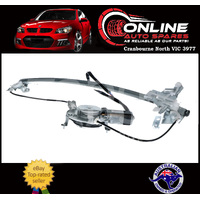 FRONT LEFT Door Window Regulator ELECTRIC fit Ford NU AU BA BF 98-10 WITH Motor reg