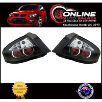fit Ford Black Altezza Taillight PAIR BA BF XR6 XR8 Sedan Falcon FPV Fairmont