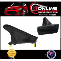Black Hand Brake + T-Bar Shifter Cover Kit NEW fit Ford Falcon FG FGX 08-18     handbrake grip