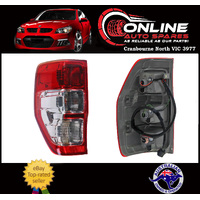 Taillight LEFT Suit Ford Ranger PX UTE  Chrome 9/2011 to 9/2018 brake tail stop