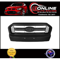 Grille BLACK fit Ford Ranger PX2 01/15 - 07/18 plastic grill trim