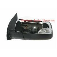 Suit Ford Ranger PX1 Electric Door Mirror FOLDING LEFT 11-15 chrome