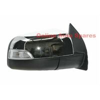 Suit Ford Ranger PX1 Electric Door Mirror FOLDING RIGHT 11-15 chrome