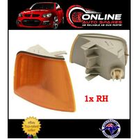 Front RIGHT Indicator fit Ford EA EB ED AMBER rh turn signal assembly