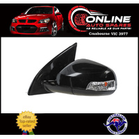 Door Mirror LEFT Black ELECTRIC fit Ford FG FG2 FGX 08-16 lh rear view