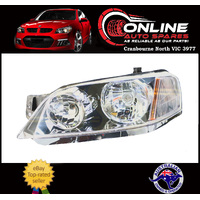 Headlight LEFT BLACK fit Ford Territory SY 2 5/09-4/11 head light lamp LH