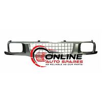 Holden Rodeo TF Front Grille 93-95 Silver / Grey DIPPED Multi Block grill trim