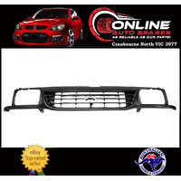 Holden Rodeo TF Front Grille 95-97 Silver / Grey DIPPED Straight Line grill