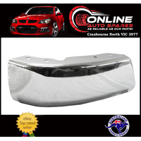 FRONT CHROME Bumper Bar End LEFT Holden Rodeo TF 2/97-2/03 Metal lh section