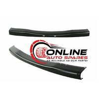 Holden Rodeo TF 97-03 FRONT BLACK Bumper Bar CENTRE -  Metal Type - Dipped