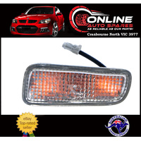 Holden Rodeo TF CLEAR Front Bar Indicator LEFT 97-03 Suit Plastic Bumper - turn