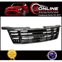 Front Grille BLACK fit ISUZU D-MAX 08-12 Ute grill may also fit rodeo ra