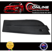 Front Bumper Bar Fog Cover / Blank LEFT fit Holden Cruze JG SEDAN 09-11 plastic