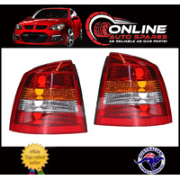 Taillight PAIR Holden Astra TS HATCH 3/5 Door 98-06 ADR Compliant tail light