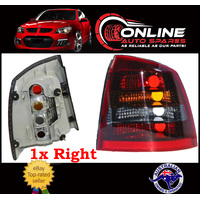Taillight RIGHT Tinted/Smokey Holden Astra TS HATCH 3/5 Door 98-06 ADR Compliant
