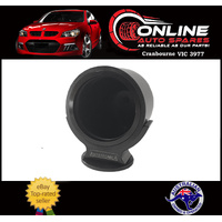 Black BILLET Alloy Dash Single Gauge Pod fit 52mm or 60mm Gauges - Swivel Base