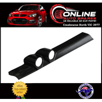 Dual Gauge Pillar Pod Black for Nissan GQ Patrol Y60 1987-97 holder mount trim 