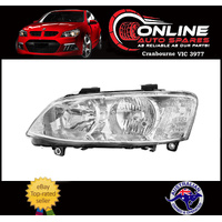 Chrome Headlight LEFT fit Holden Commodore VE Series 2 Omega Berlina head lamp