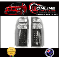 LED ALTEZZA Taillight Pair suit Holden Commodore VT VX VU VY Ute Wagon 97- 04 vz