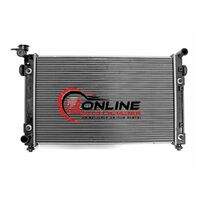 Premium Radiator fit Holden Commodore VT VX VU V6 97 -9/02 AUTO Twin Oil Coolers